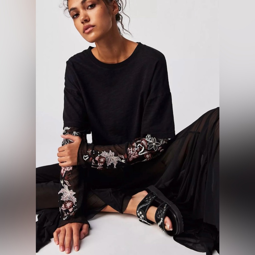 Free People Gardener LS tee ❌LAST PRICE❌